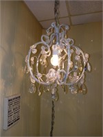 Hanging floor lamp very pretty 93"tall