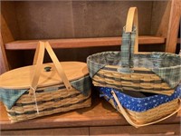 3 Longaberger Baskets Traditions Generosity