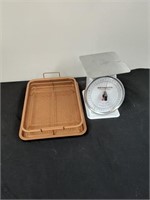 Detecto scale with pan