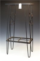Vintage wrought iron stand