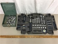 Screwdriver Bits, tool boxes, sockets