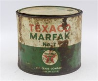 Vintage Texaco MARFAK No.1 Grease Can