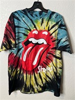 Rolling Stones Concert Tie Dye Shirt