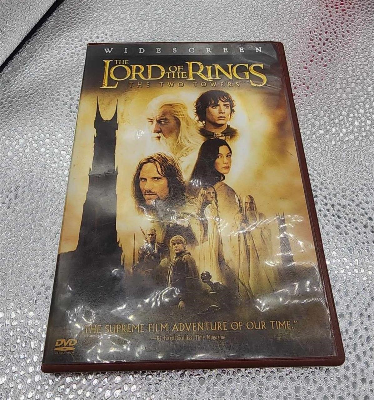 Lord Of The Rings Two Towers dvd