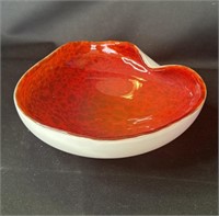 Vintage Murano style candy dish