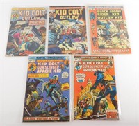 5 Kid Colt Comic Books, Except One