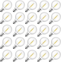 Brightown G40 Replacement LED Light Bulbs, 25