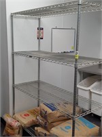 4 shelf metro rack 53 x 21'