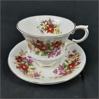 Paragon Flower Festival Tea Cup and Saucer
