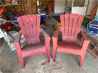 Adirondack Style Patio Chairs