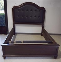 Leather Headboard Queen Bed Frame