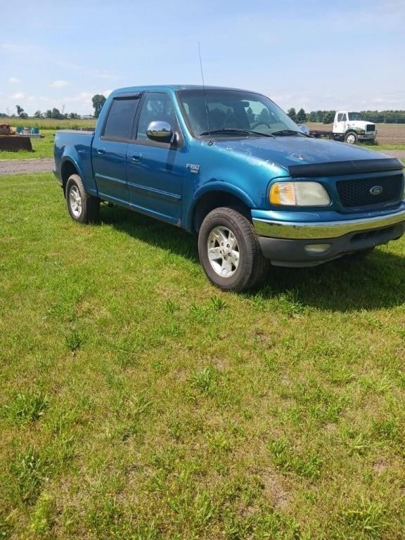 2001FORD CREWCAB SHORTBED 4X4 F150
