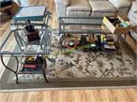 Coffee Table & 2 End Tables - Matching