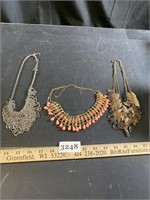 Costume Jewelry Necklaces - Peachish Colored & Mor