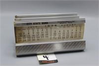 City State Bank- Calendar & File