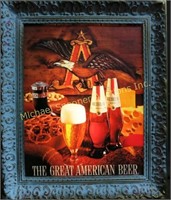 VINTAGE MICHELOB "THE GREAT AMERICAN BEER" SIGN