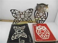 BUTTERFLY AND OWL DECOR