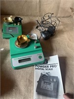 RCBS digital powder, Pro, and electronic scale