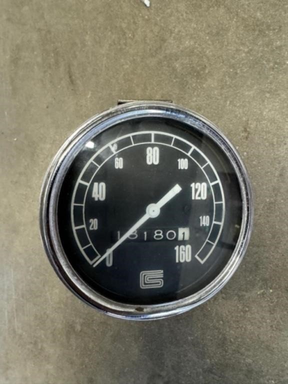 1965 Shelby GT350 R model speedometer