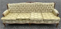 ANTIQUE/VINTAGE BUTTON TUFFED COUCH