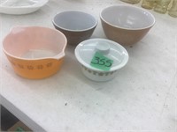 mixing /casserole bowls