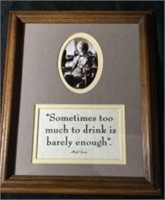 Mark Twain Famous Saying w/ Picture