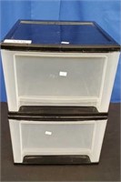 Lot of 2 Plastic Storage Drawers