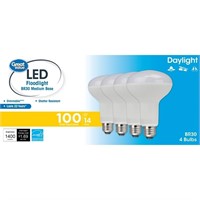 WF7049  LED Floodlight Bulb, 14W, Dimm, 4 pack