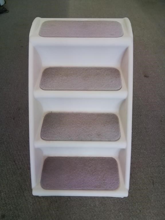 Folding pet stairs