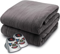 $126  Biddeford Electric Heated Microplush Blanket