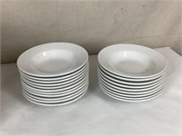 Plats de service de table en porcelaine World -