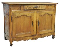 FRENCH PROVINCIAL FRUITWOOD SIDEBOARD