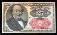 Act of 1864 Twenty-Five Cent Fractional Currency