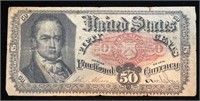 Act of 1864 Fifty Cent Fractional Currency