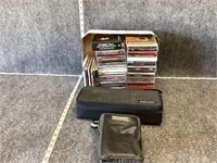 Rock CDs and Zip Up Case Bundle