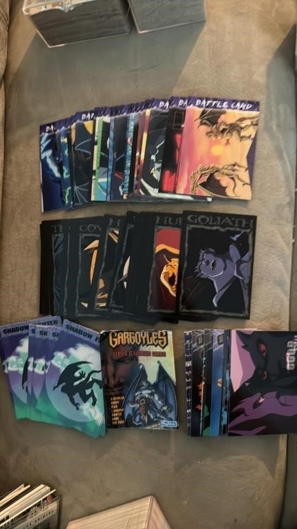 Gargoyles Card set complete