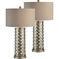 2 Lamps Abstract Brushed Gold