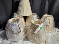 NEW 6 mini chandelier lampshades
