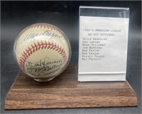 (D) American League 1950’s no hit pitchers signed