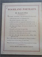 Woodland Portraits by Jeannette Klufe First Ed?