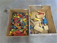 Wooden Blocks & Tinker Toys