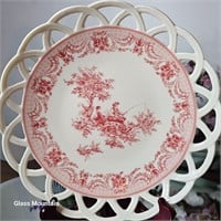 Vintage Florence Skye Mcghie Porcelain Plate