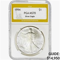 1994 Silver Eagle PGA MS70