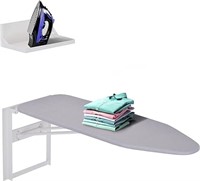 Ivation Wall-Mounted Ironing Board with Storage Sh