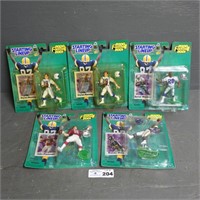 Lot of Assorted Football Starting Lineups