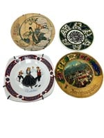 Decorative plate grouping commemorative plus