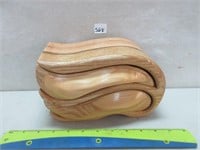 UNIQUE CRAFTED WOODEN TRINKET BOX