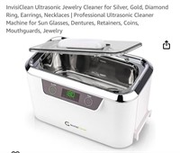 InvisiClean Ultrasonic Jewelry Cleaner for Silver