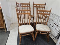 4 Tell City Chairs (cushions need cleaned)