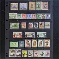 Papua & New Guinea Stamps on pages, mint group, so